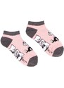 NordicBuddies Finsko Kotníkové ponožky Moomin Little My 36-42 pink