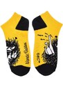 NordicBuddies Finsko Kotníkové ponožky Moomin Stinky 40-45 yellow