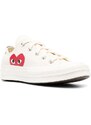 Comme Des Garçons Play x Converse Chuck 70 OX "Half Heart White" sneakers - Neutrals