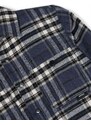 Aspesi Kids plaid-check pattern shirt jacket - Blue