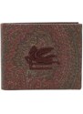 ETRO Pegaso paisley-pattern wallet - Red