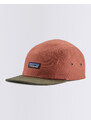 Patagonia P-6 Label Maclure Hat Burl Red