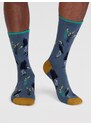 Thought Fashion UK Bambusové ponožky Heron Bird blue 40-46