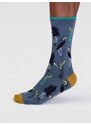 Thought Fashion UK Bambusové ponožky Heron Bird blue 40-46