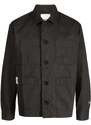 CHOCOOLATE multi-pocket cotton shirt jacket - Grey