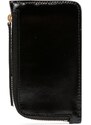 ISABEL MARANT Kochi logo-lettering leather wallet - Black