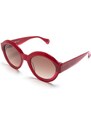 GIGI STUDIOS Glow round-frame sunglasses - Red