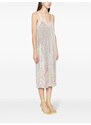 TWINSET Myfo sequined midi dress - Silver