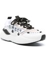 GUESS USA Kimbir panelled low-top sneakers - White