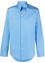 FURSAC long-sleeve cotton shirt - Blue
