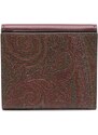 ETRO small Essential paisley-print wallet - Brown