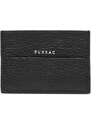 FURSAC logo-print leather cardholder - Black