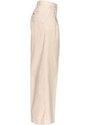 PINKO high-waisted cotton trousers - Neutrals