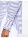 MARANT ÉTOILE Saoli ruffled striped shirt - Blue