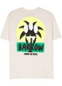 Barrow kids graphic-print cotton T-shirt - Neutrals
