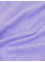Sporty & Rich Script logo-embroidered velour track pants - Purple