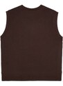 Sporty & Rich Syracuse embroidered cotton vest - Brown