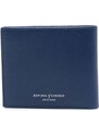 Aspinal Of London Billfold leather wallet - Blue
