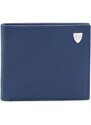 Aspinal Of London Billfold leather wallet - Blue