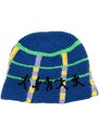 KidSuper Running Man crochet hat - Blue