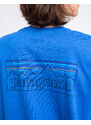 Patagonia M's P-6 Logo Responsibili-Tee P-6 Outline: Vessel Blue