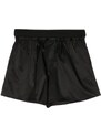 b+ab plissé effect shorts - Black