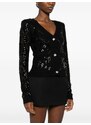 ROTATE BIRGER CHRISTENSEN sequin-embellished cardigan - Black