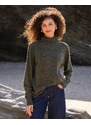 Celtic & Co. Supersoft Slouch Roll Neck Jumper